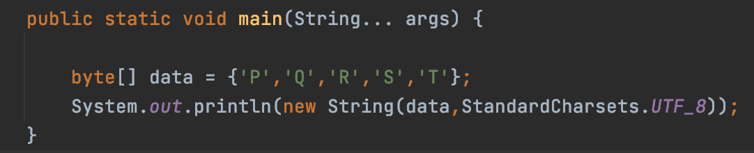 Java Byte Array To String Conversion